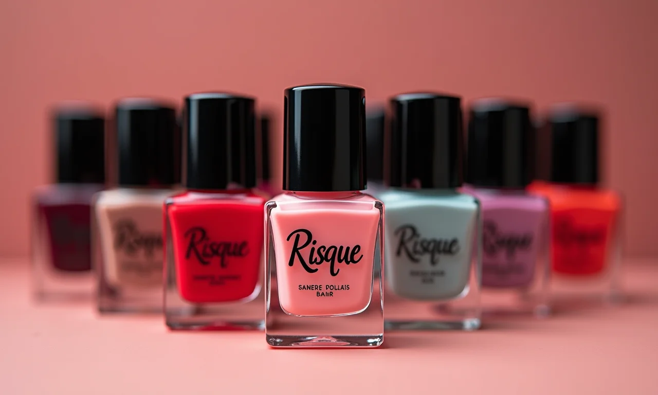 Esmaltes Risqué: tradição e variedade de cores.