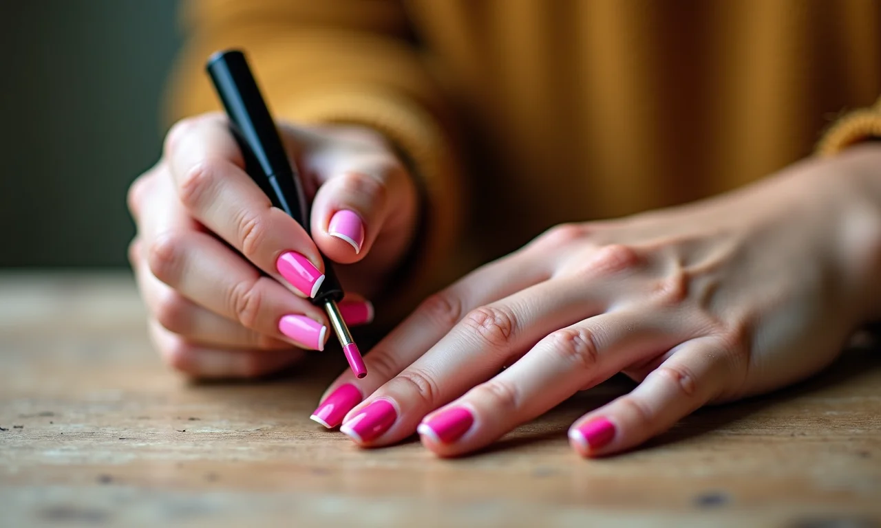 Fazendo francesinha colorida.