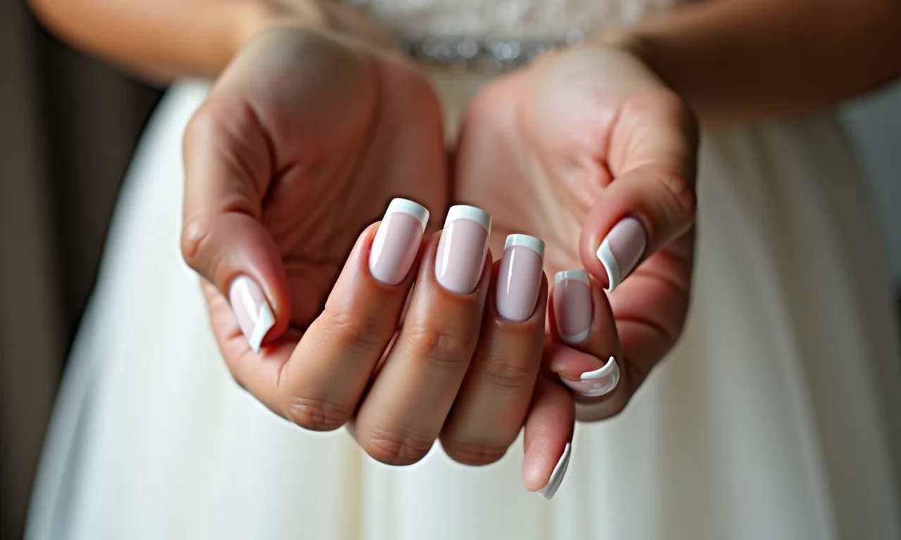 Francesinha alongada, sinônimo de elegância e sofisticação para noivas.