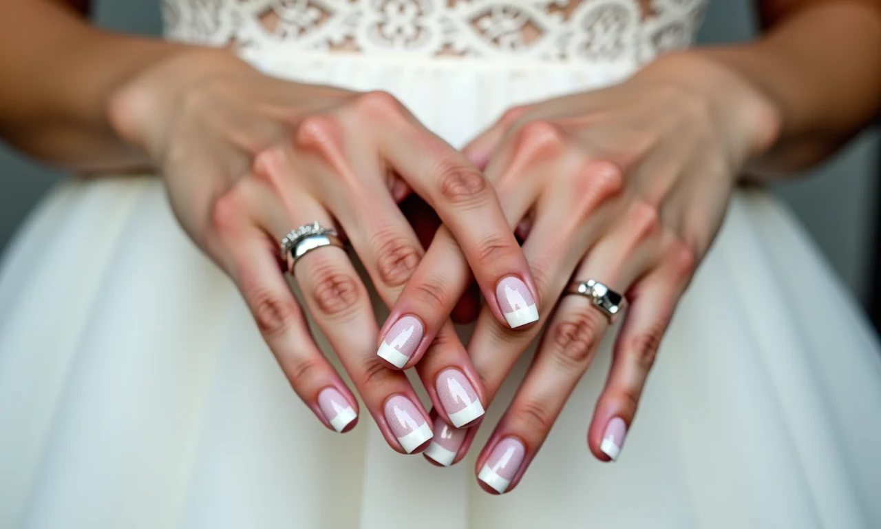 Francesinha assimétrica para noiva, originalidade e estilo único.