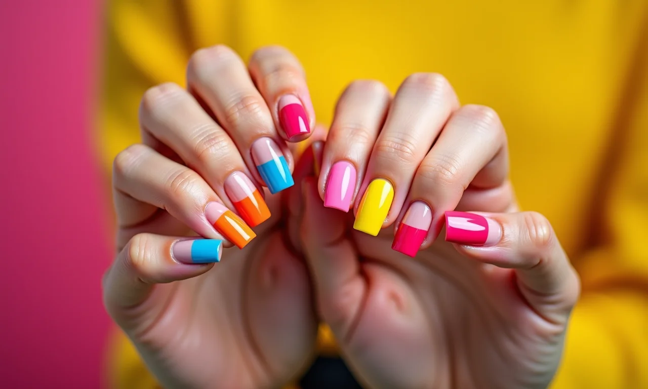 Francesinha colorida: tendência divertida e moderna.