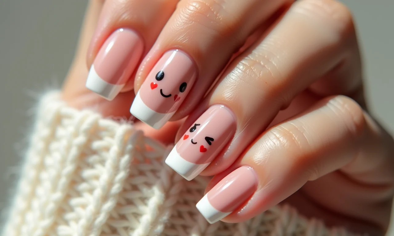 Francesinha com detalhe de sorriso