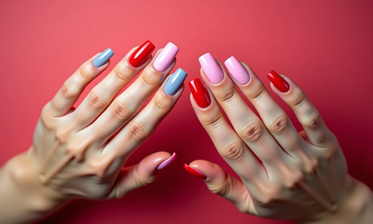 Francesinha dupla em gel: dobre o estilo e a ousadia nas suas unhas.