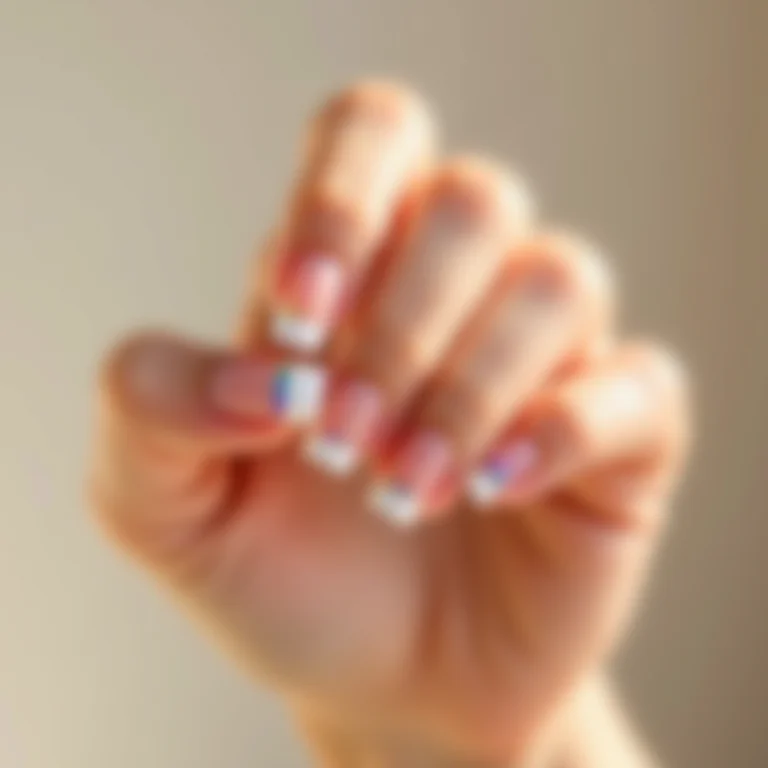 Francesinha reinventada em unhas de gel