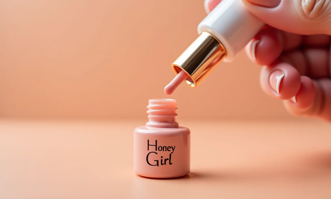 Gel Base Honey Girl para unhas de gel.