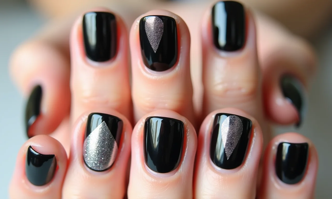 Guia prático: Unhas Decoradas Com Preto em 5 Passos.