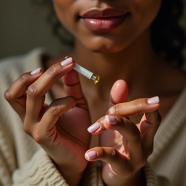 Hidratação das unhas e cutículas