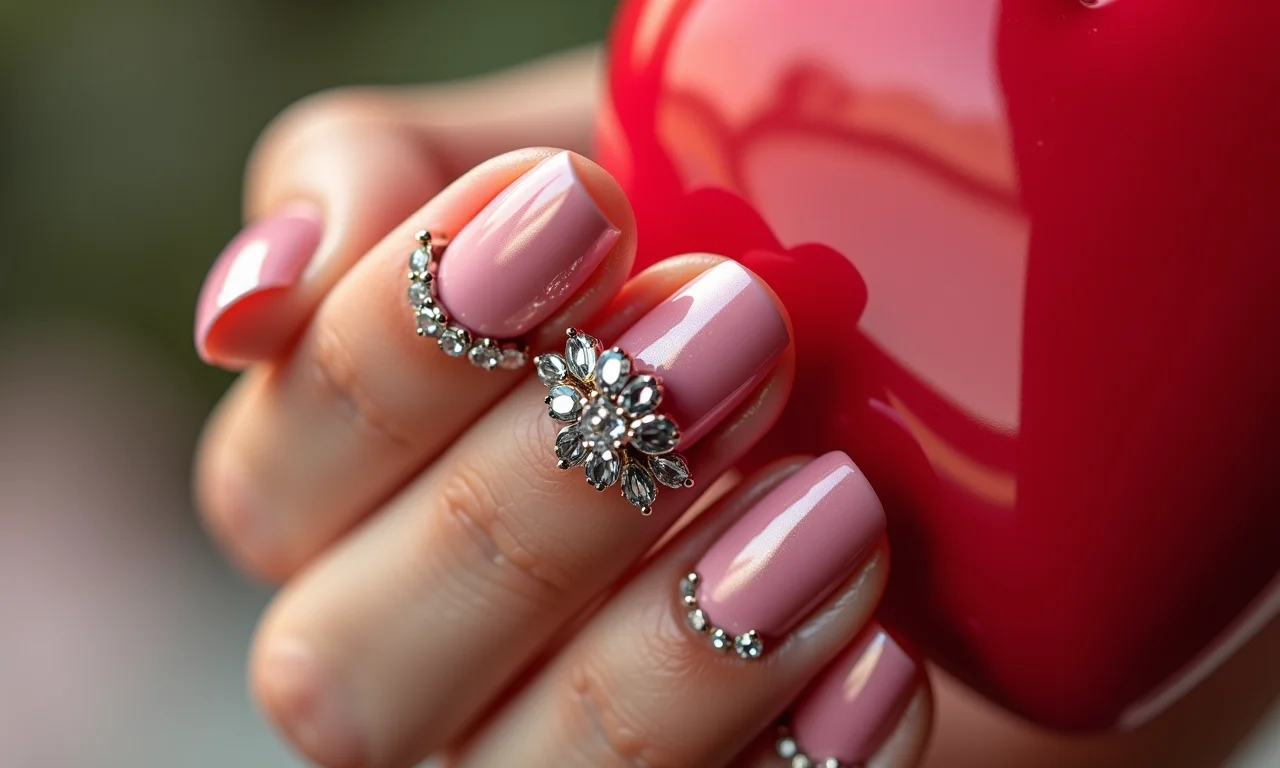 Joias de unha elegantes para o Dia dos Namorados.