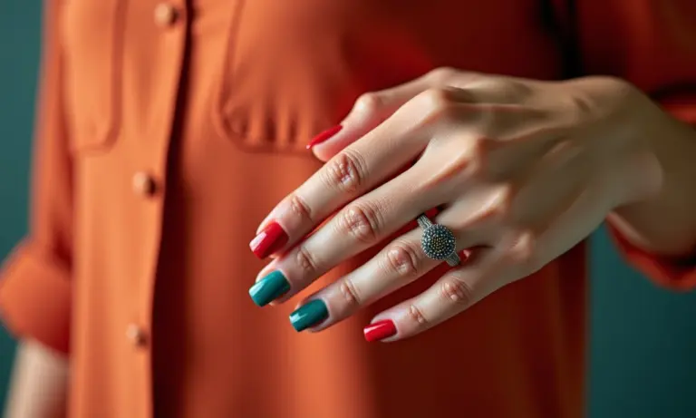 Mãos diversas exibindo cores vibrantes de esmaltes Impala.