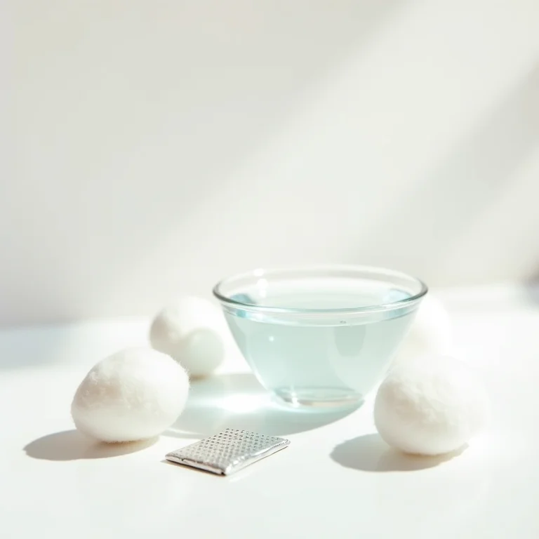 Materiais necessários para remover esmalte em gel