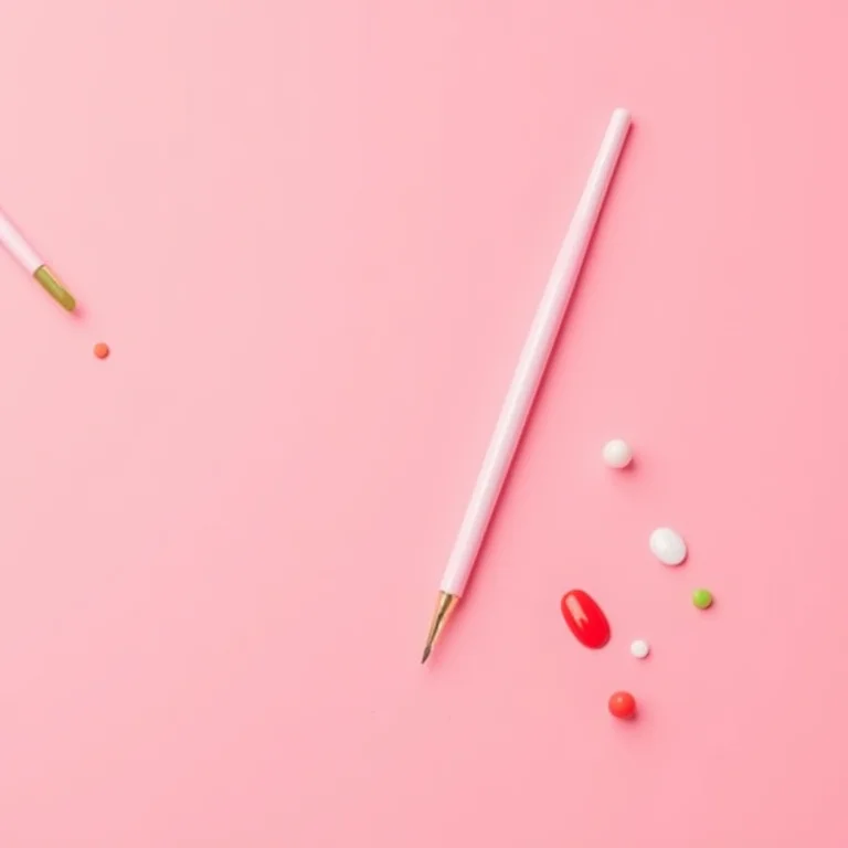 Materiais para unhas de cereja