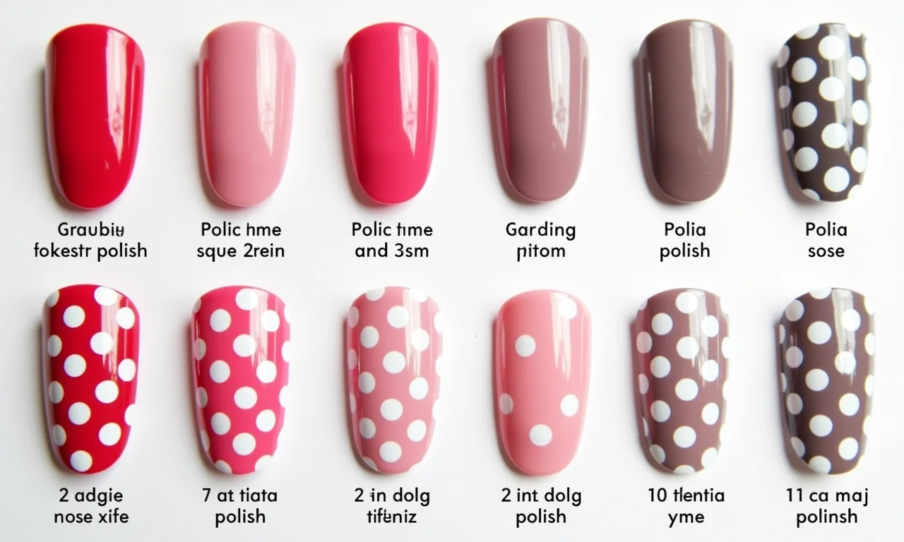 Mini-review: Esmaltes ideais para unhas poá.