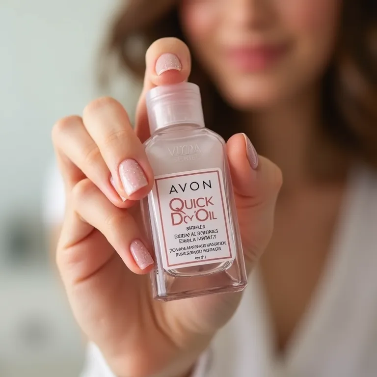 Óleo secante express da Avon para esmalte.