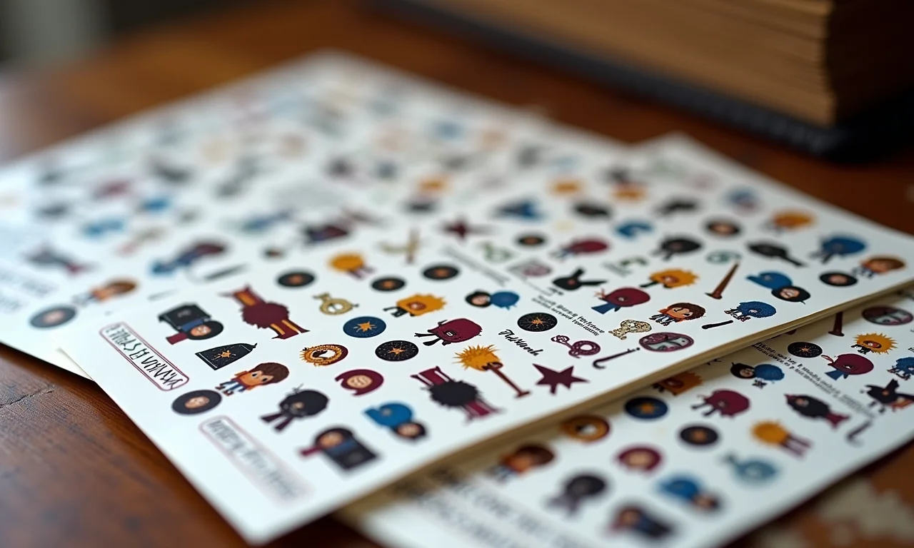 Onde encontrar adesivos de Harry Potter para unhas.