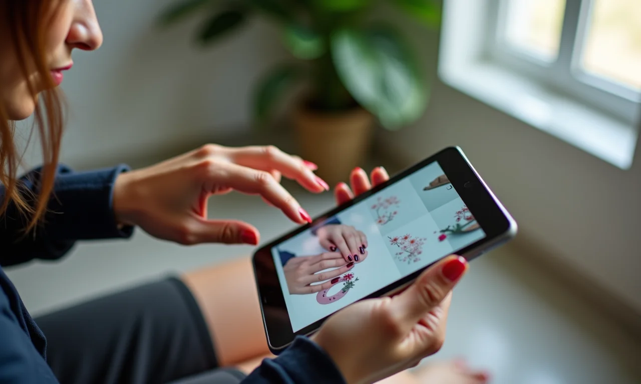 Onde encontrar inspirações para unhas.