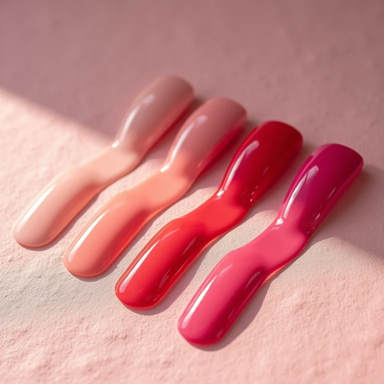 Paleta de cores de esmaltes que serão tendência em 2026.