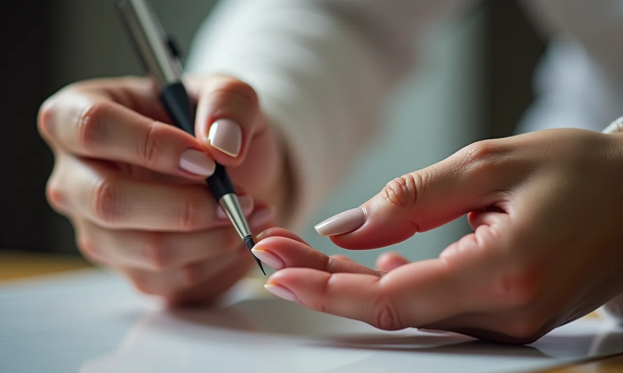 Passo a passo detalhado da aplicação de unhas de fibra de vidro.