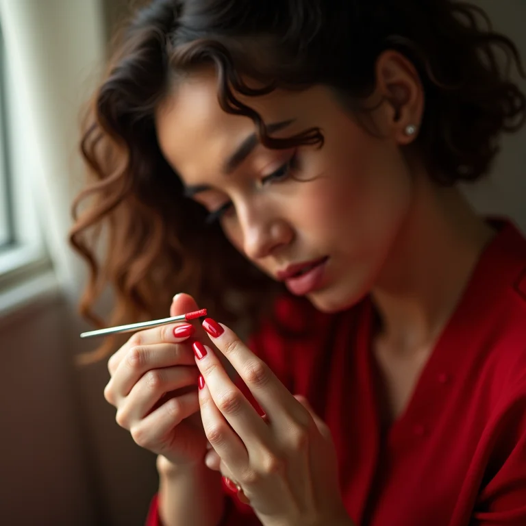 Passo a passo unhas de cereja