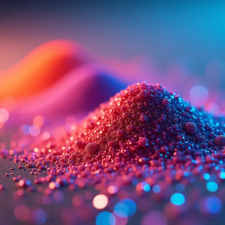 Pigmentos neon da Glitter para Unhas.