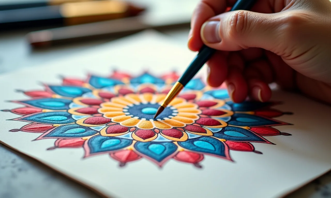 Pincéis Keramik para detalhes.