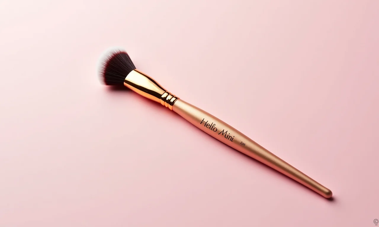 Pincel para Nail Art da Hello Mini para detalhes precisos.