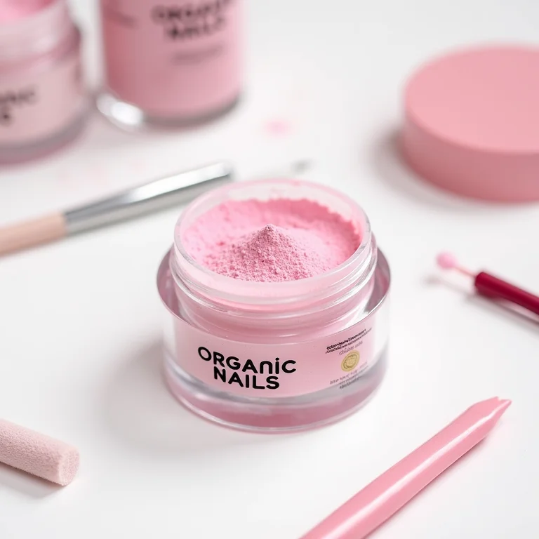 Pó acrílico pink da Organic Nails: o segredo das unhas de porcelana perfeitas