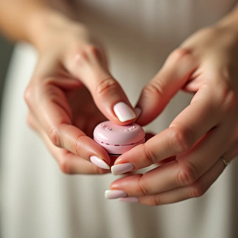 Preparando as unhas com carinho antes de esmaltar