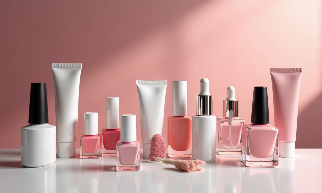 Produtos para uma manicure impecável.