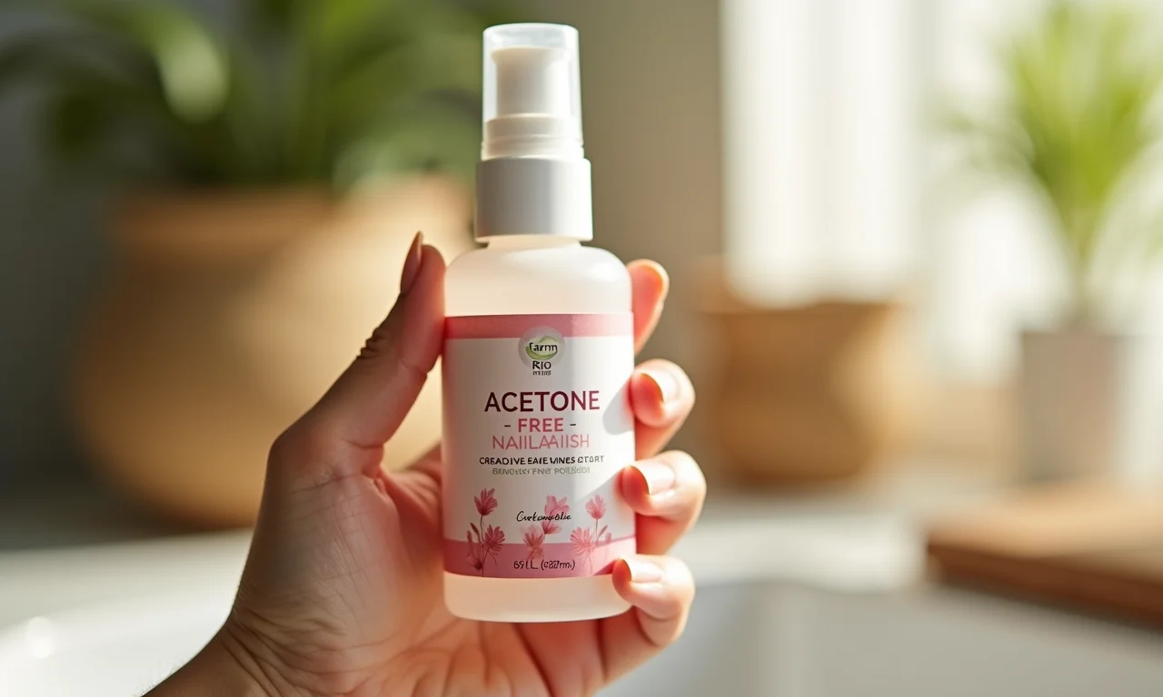 Removedor de esmalte sem acetona: um aliado para unhas saudáveis.