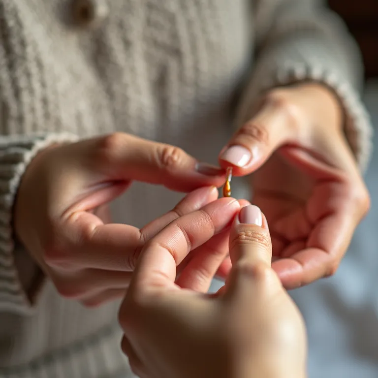 Removendo esmalte com hidratante e óleo