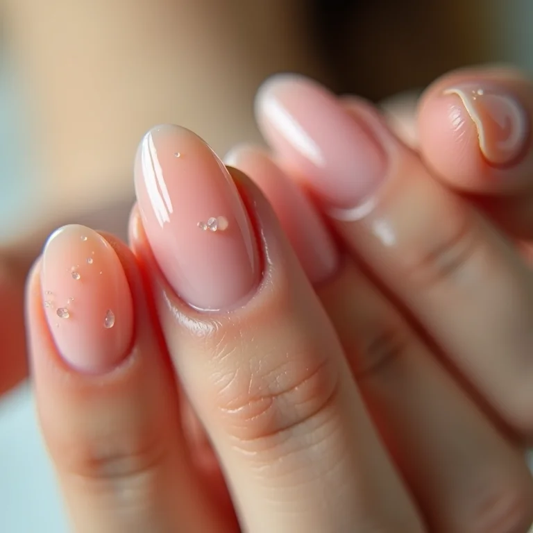 Resíduos de gel não limpos após a cura