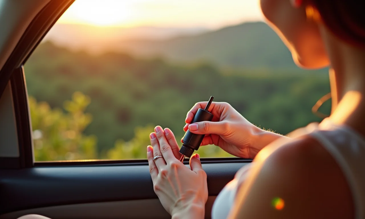 Secador de esmalte portátil ideal para viagens.