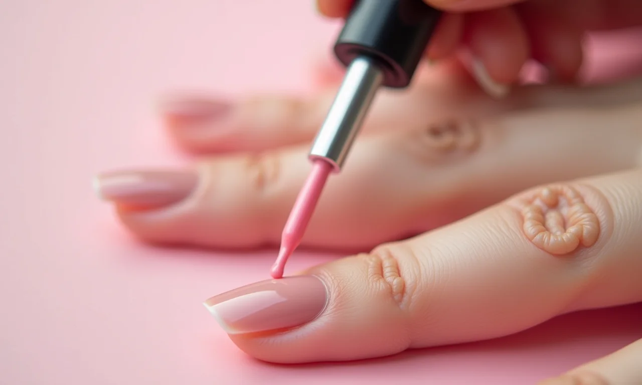 Técnicas de aplicação de esmalte.