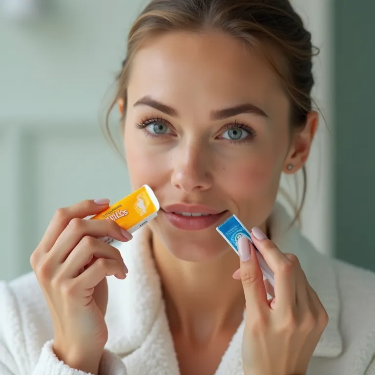 Testando diferentes pastas de dente