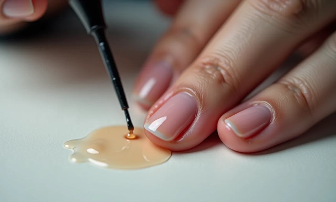 Teste de oleosidade do óleo secante.