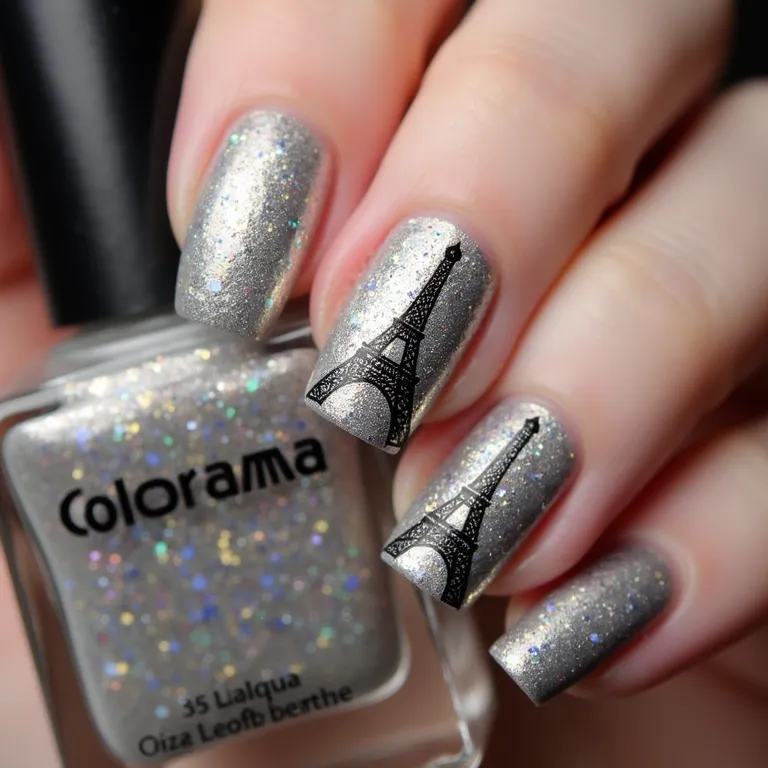 Texturas diferenciadas com Colorama Efeitos Especiais e a Torre Eiffel.