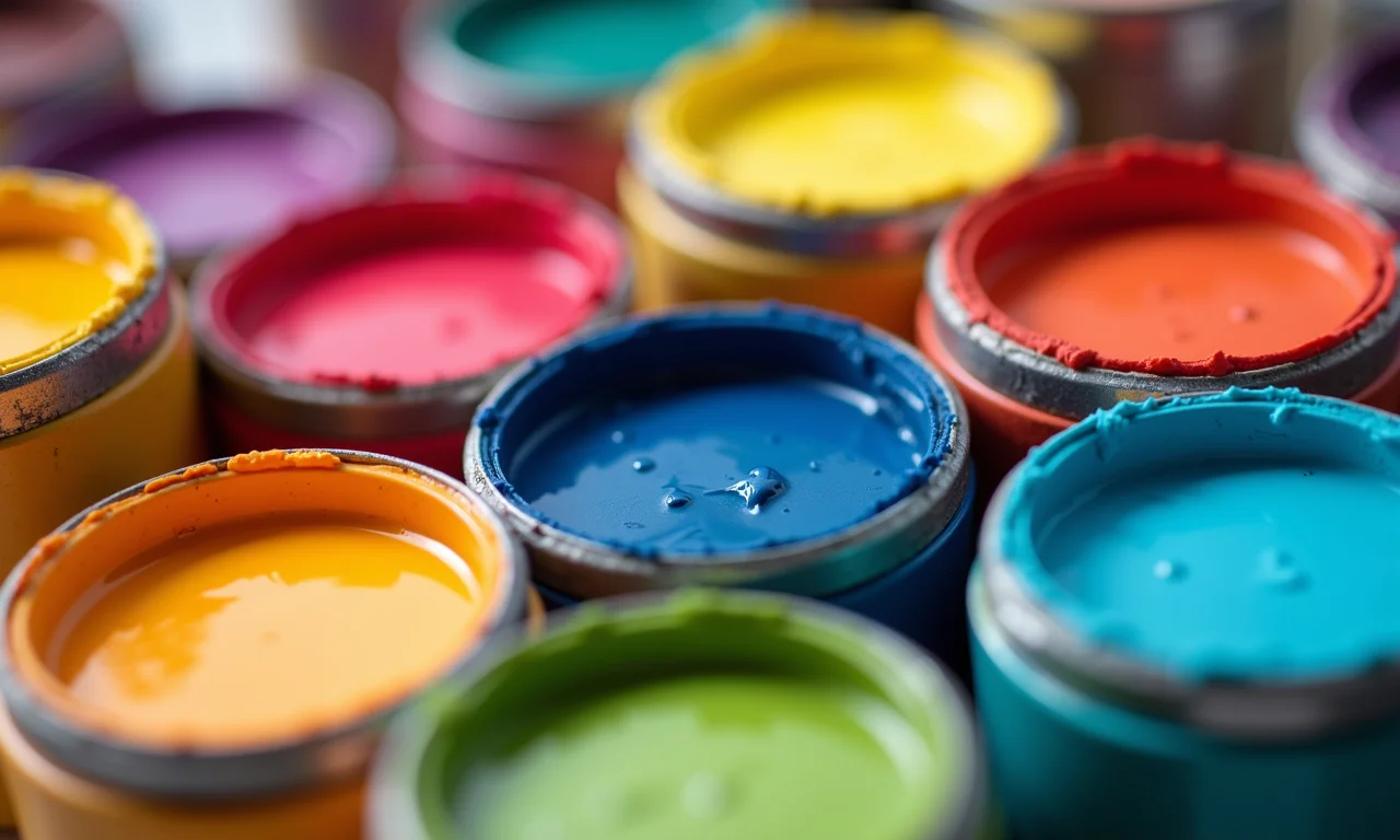 Tintas de tecido Acrilex para unhas decoradas.