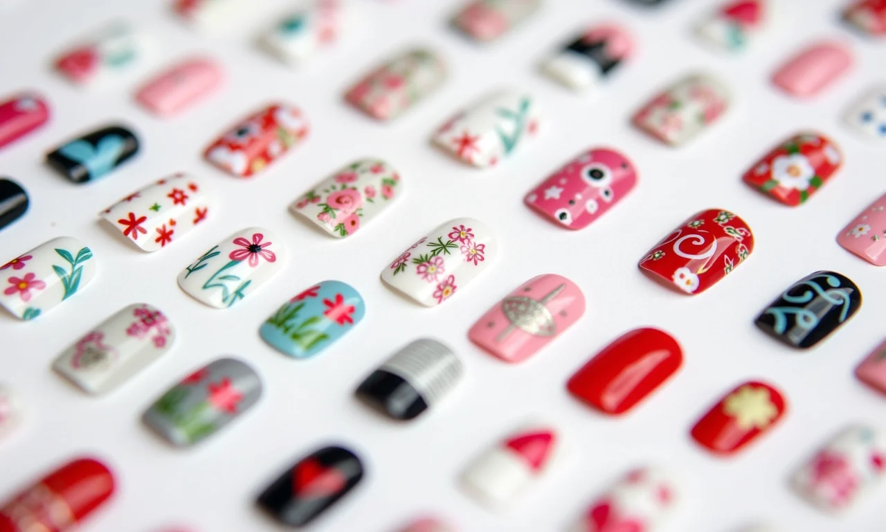 Tipos de adesivos para unhas: encontre o melhor para sua decoração.