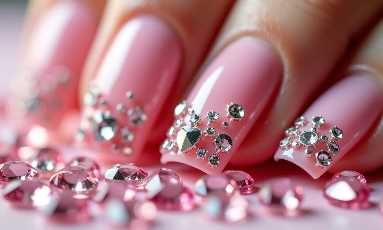 Tipos de cola para pedrinhas nas unhas.