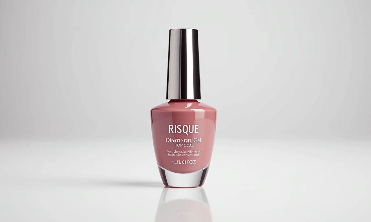 Top Coat Brilhante Risqué Diamond Gel.