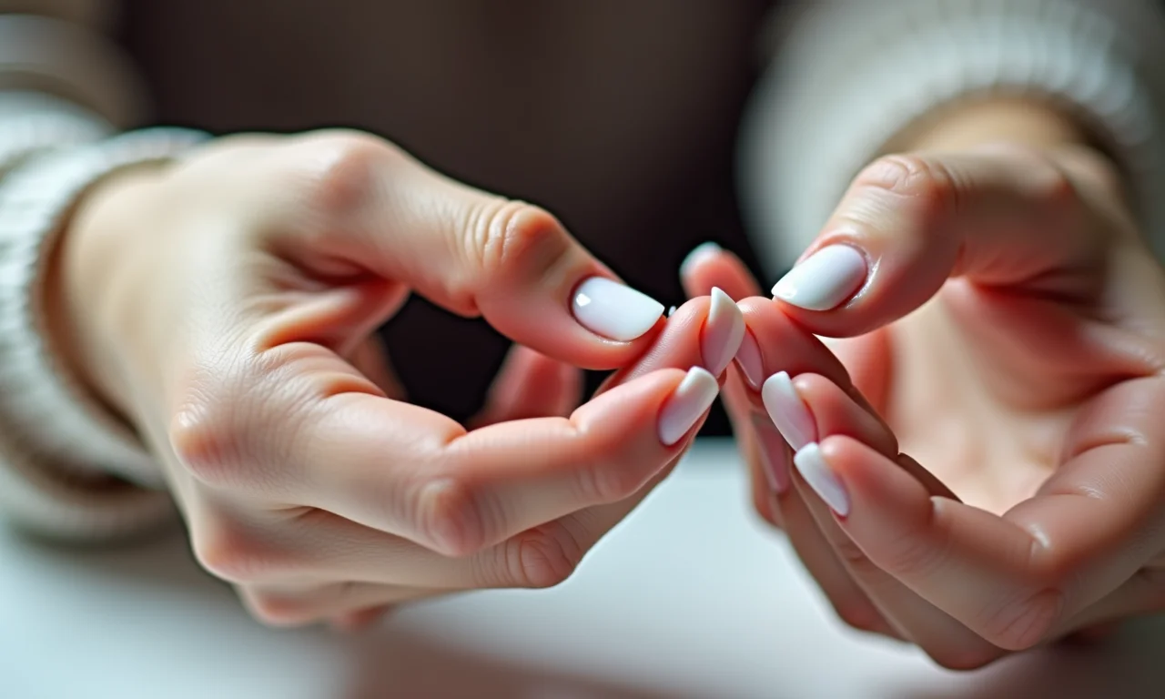 Tutorial de como fazer francesinha perfeita em unhas curtas.