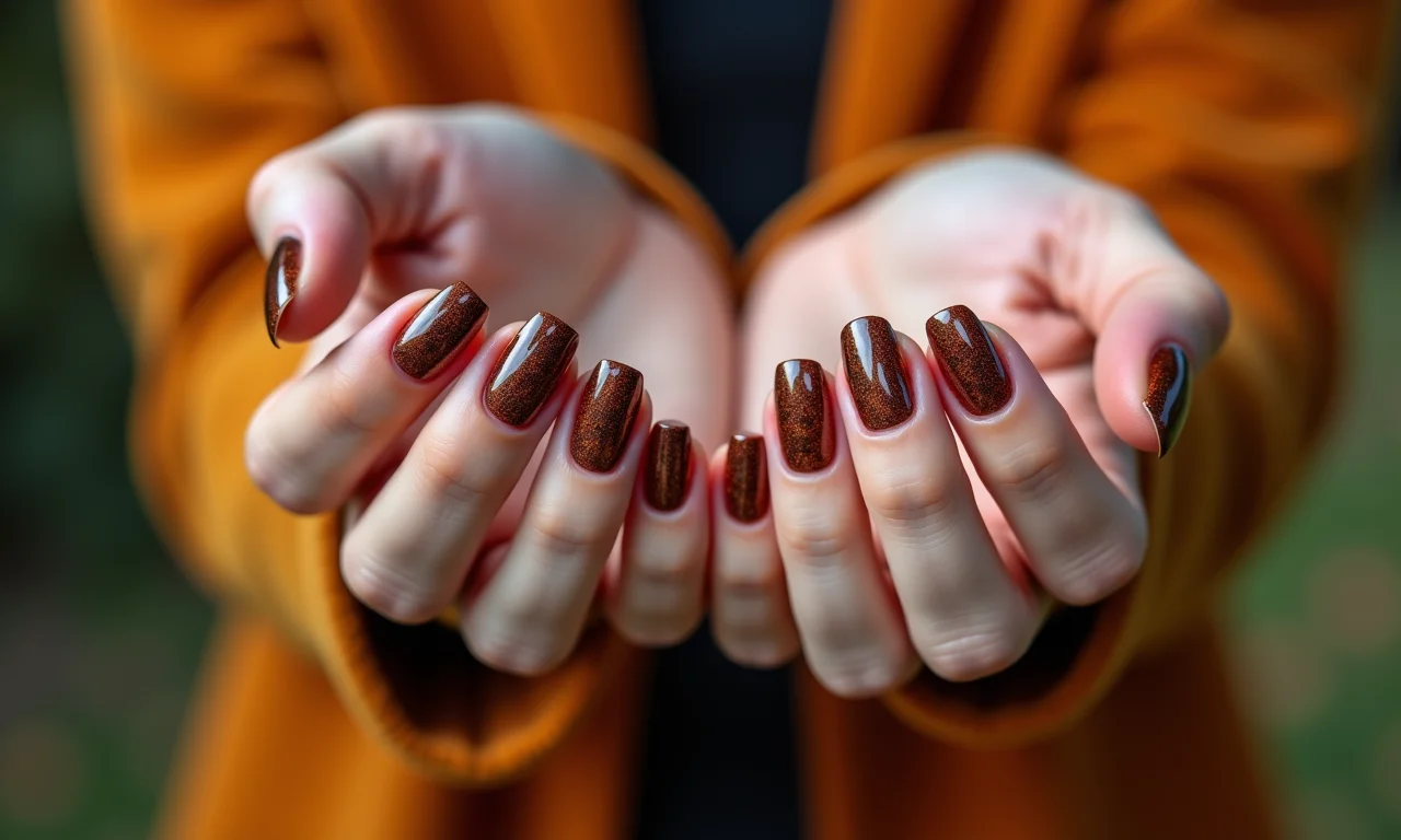 Unhas com desenhos geométricos: modernidade e estilo.