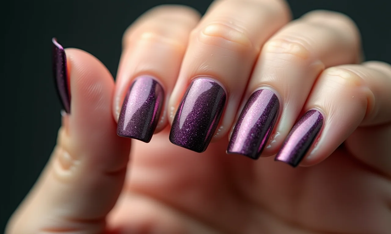 Unhas com efeito 3D e texturas.