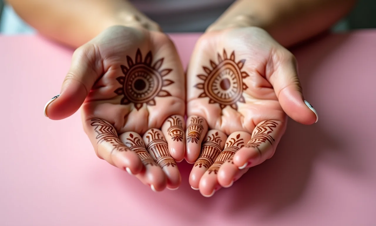 Unhas com mandala e seus benefícios.