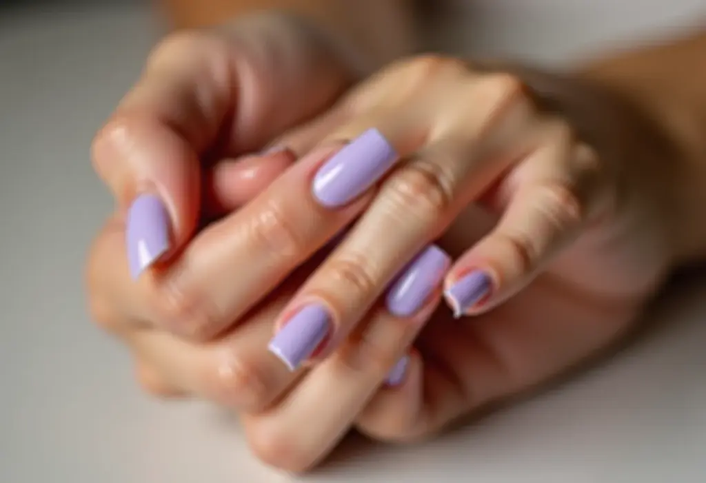 Unha de Gel Lilás: o guia completo para uma cor perfeita Unhas de gel lilás perfeitas