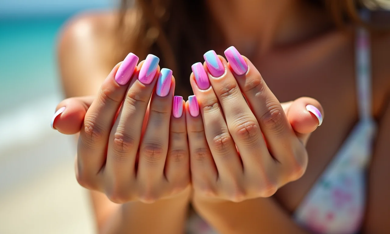 Unhas decoradas verão 2024: Cores vibrantes e estilos da estação.