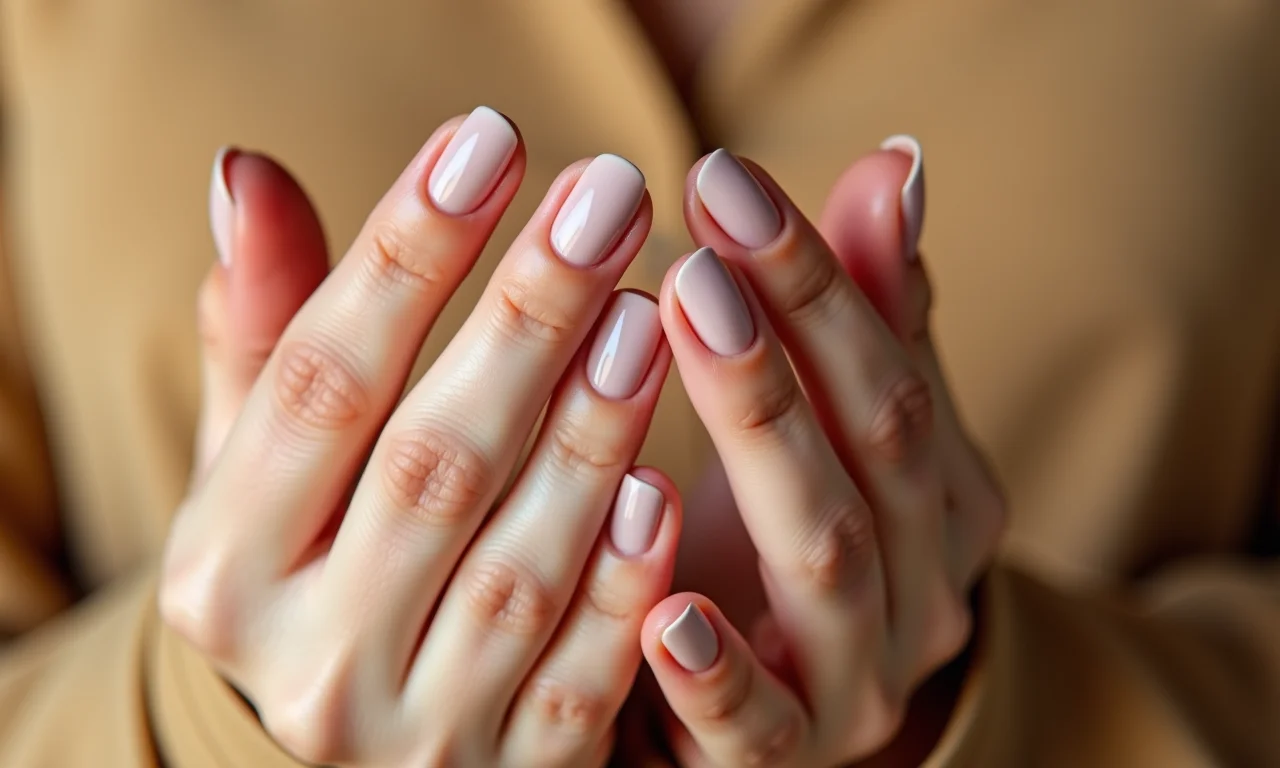 Unhas nude: minimalismo e elegância para o outono.