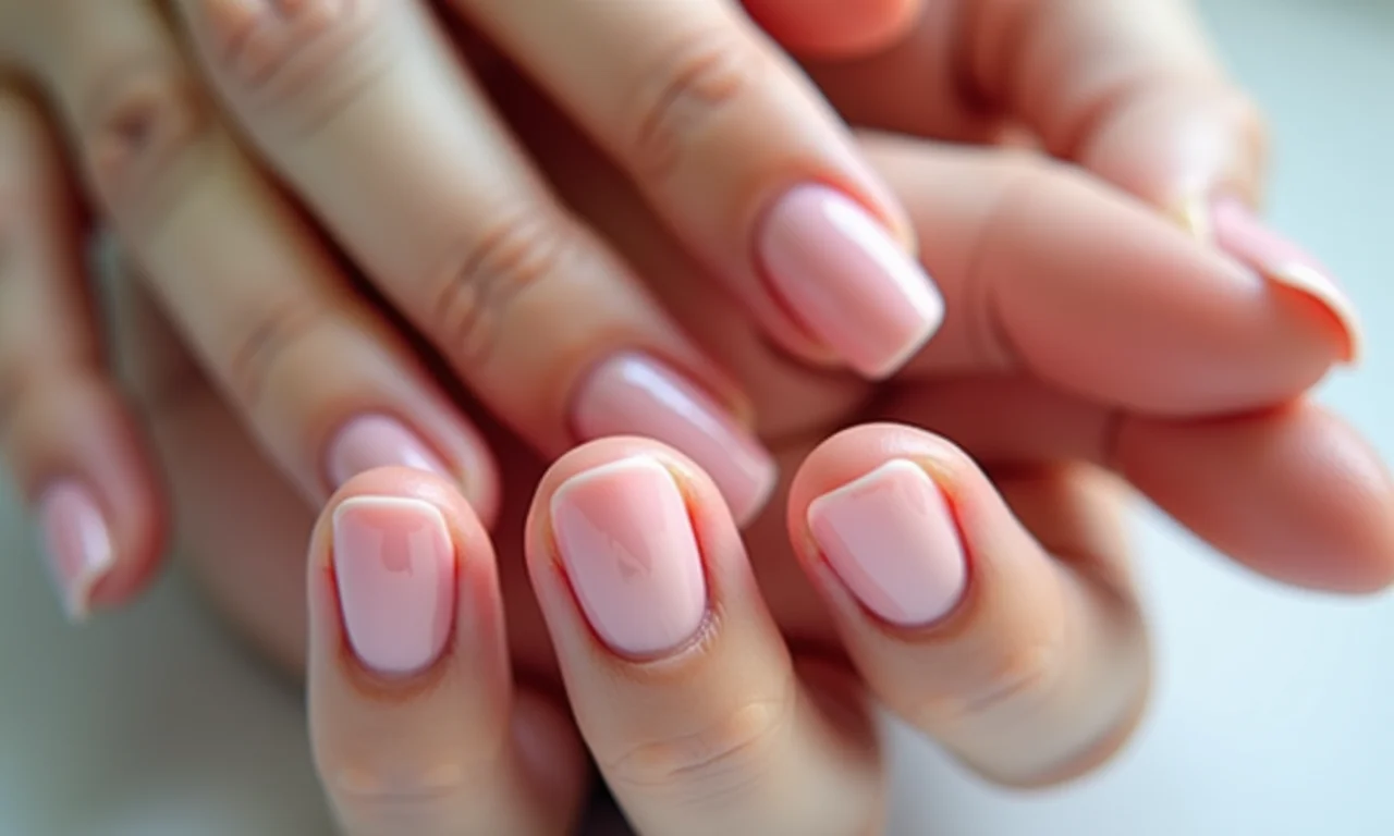 Unhas saudáveis após uso de máquina de gel.