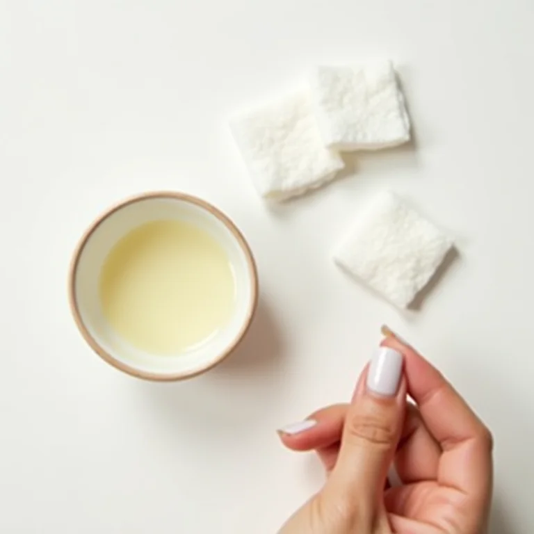 Vinagre branco para fortalecer as unhas