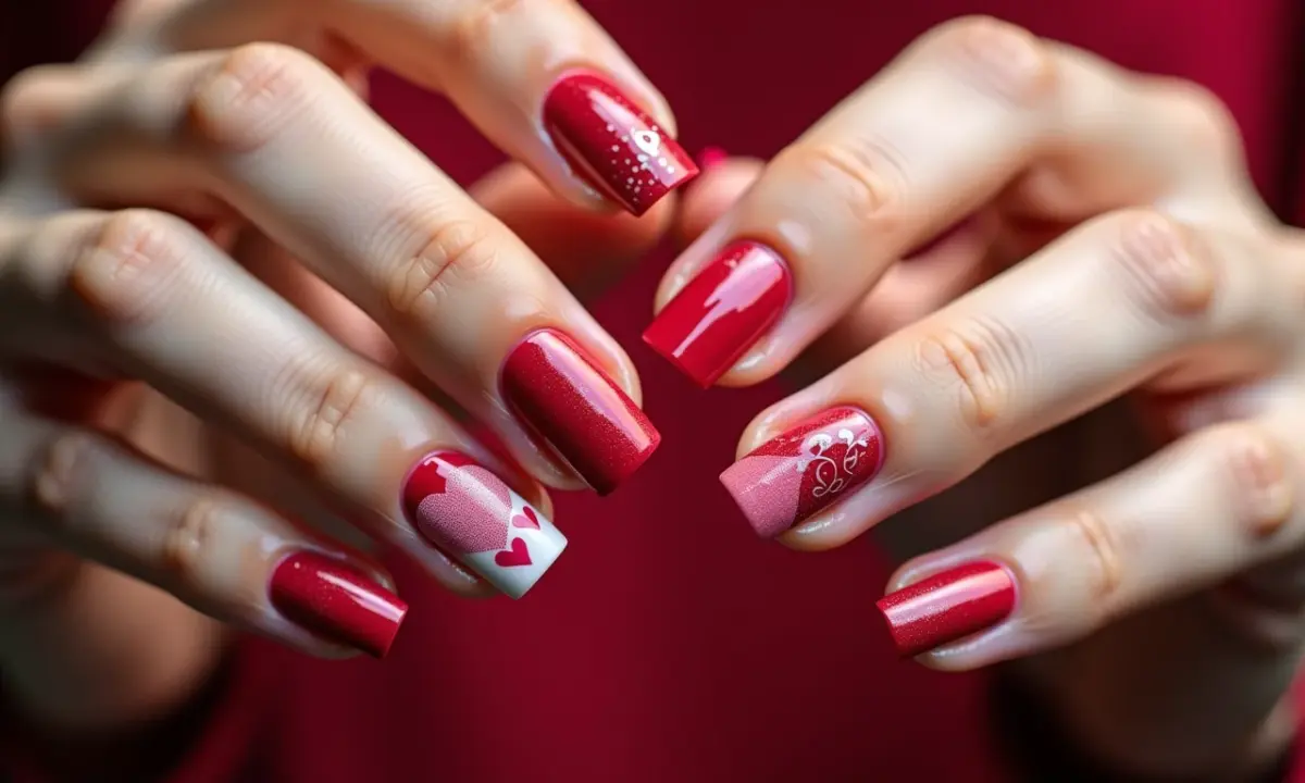 Floral Delicado: Detalhes Românticos em Suas Unhas - ideia